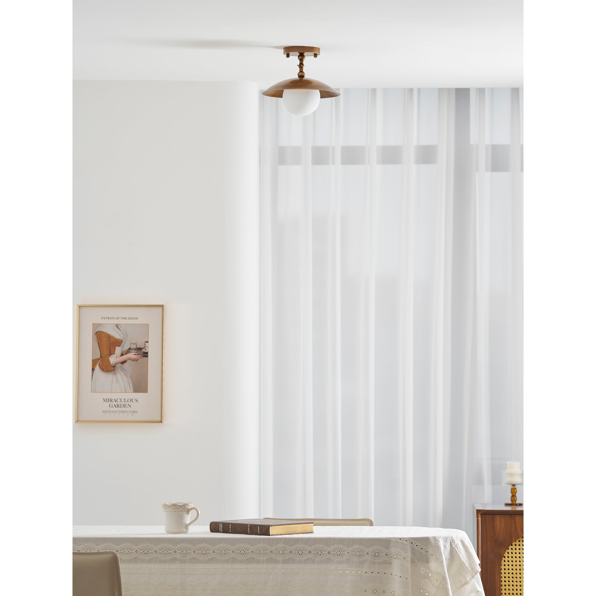 Cedarford Petite Surface Flush Mount Ceiling Light