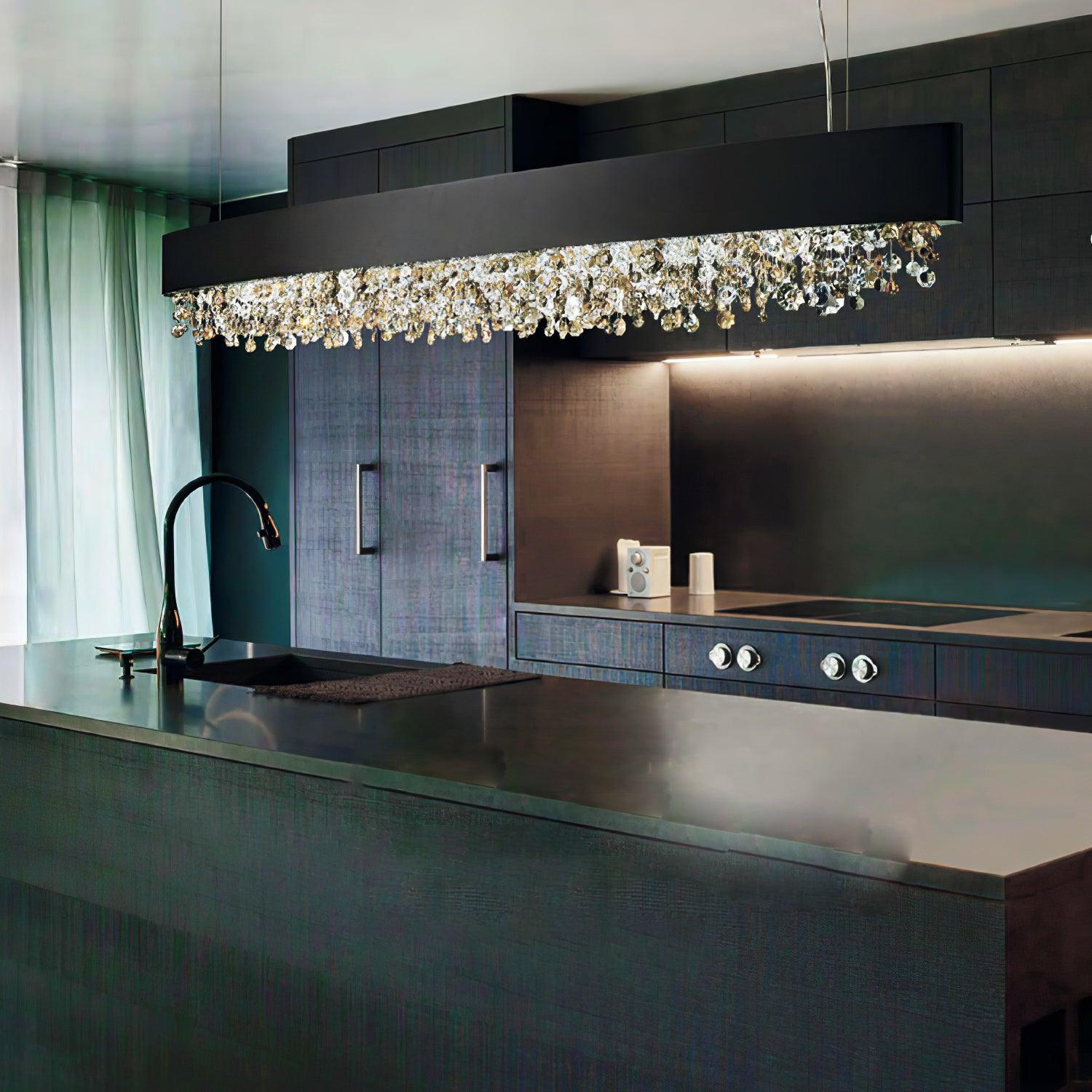 Kaelan Modern Luxury Crystal Pendant Light