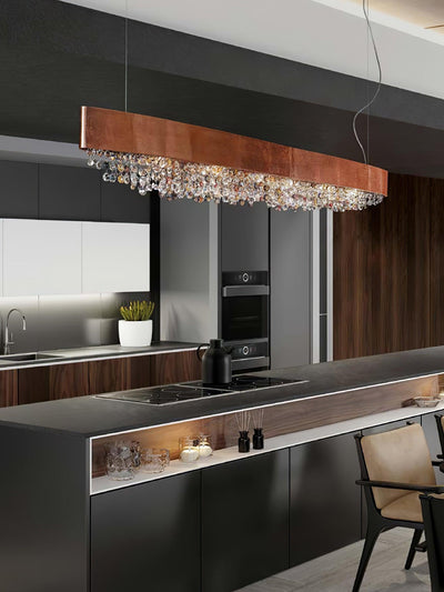 Kaelan Modern Luxury Crystal Pendant Light