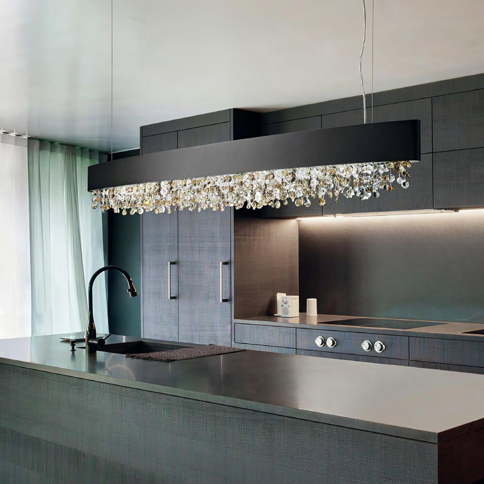Kaelan Modern Luxury Crystal Pendant Light