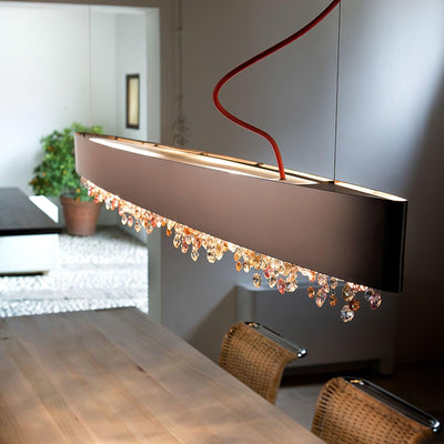 Kaelan Modern Luxury Crystal Pendant Light