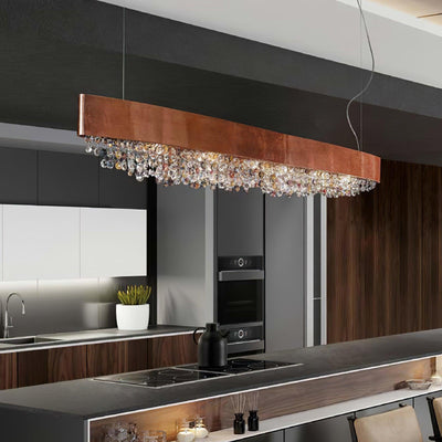 Kaelan Modern Luxury Crystal Pendant Light