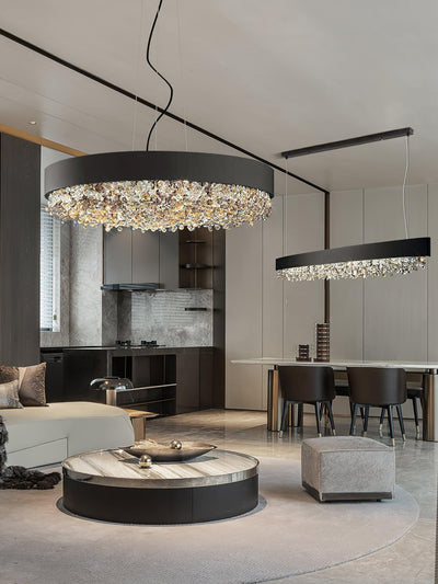 Kaelan Modern Luxury Crystal Pendant Light