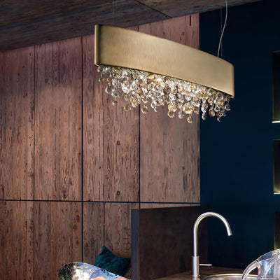 Kaelan Modern Luxury Crystal Pendant Light