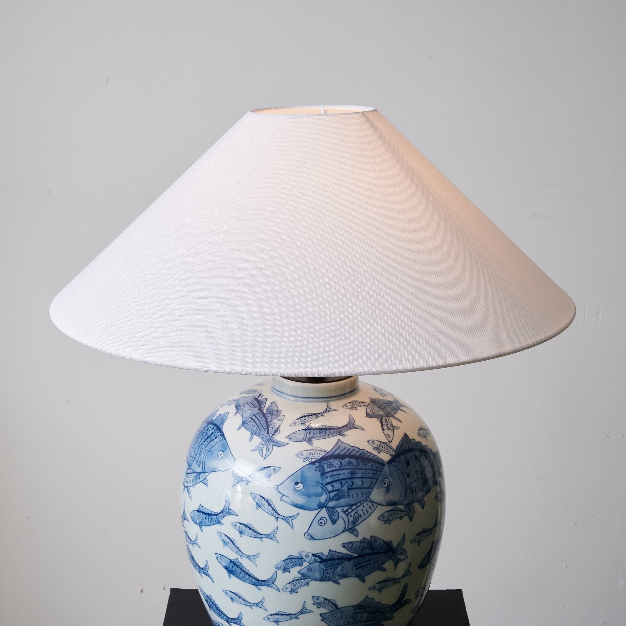 Tel Fabric Traditional Table Lamp