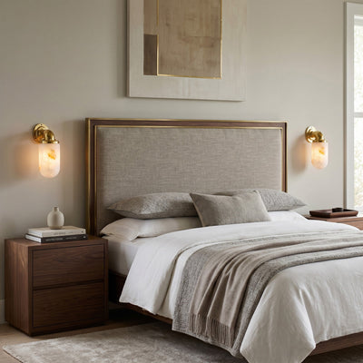 Marine Alabaster Wall Sconce