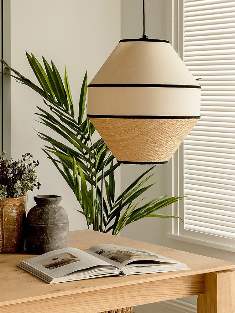 Linen Pendant Light
