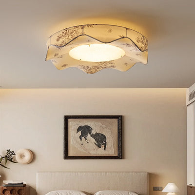 Arvele Premium Nordic Art Fabric Ceiling Light