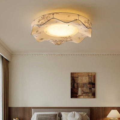 Arvele Premium Nordic Art Fabric Ceiling Light