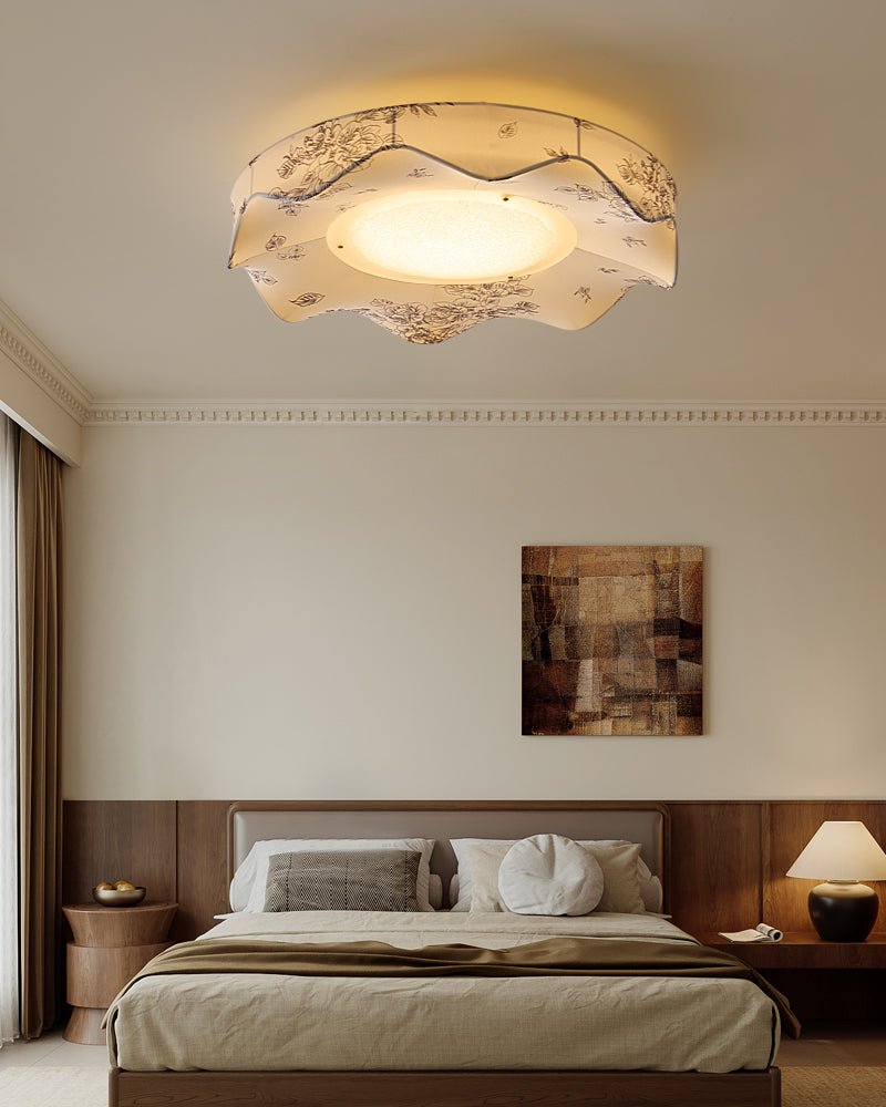 Arvele Premium Nordic Art Fabric Ceiling Light