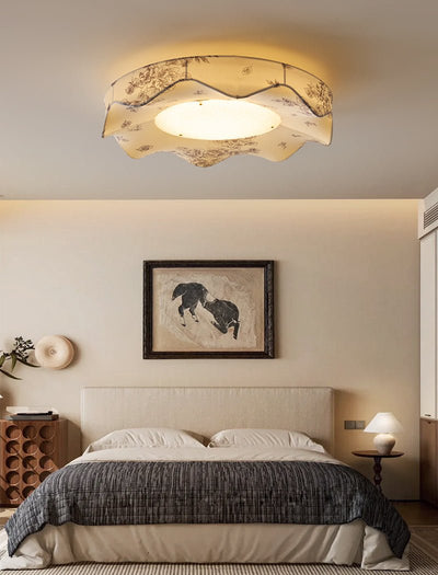 Arvele Premium Nordic Art Fabric Ceiling Light