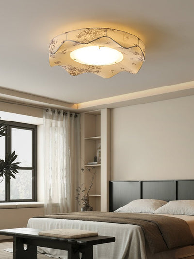 Arvele Premium Nordic Art Fabric Ceiling Light