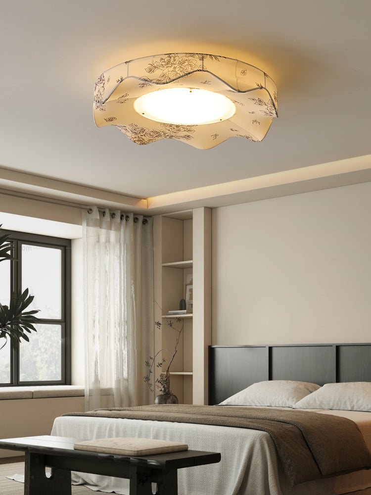 Arvele Premium Nordic Art Fabric Ceiling Light