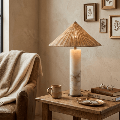 Neriella Marble Table Lamp