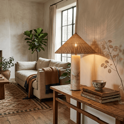 Neriella Marble Table Lamp