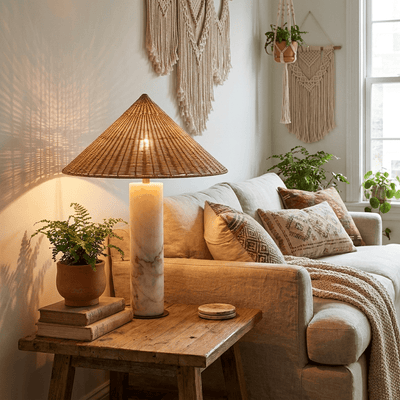 Neriella Marble Table Lamp