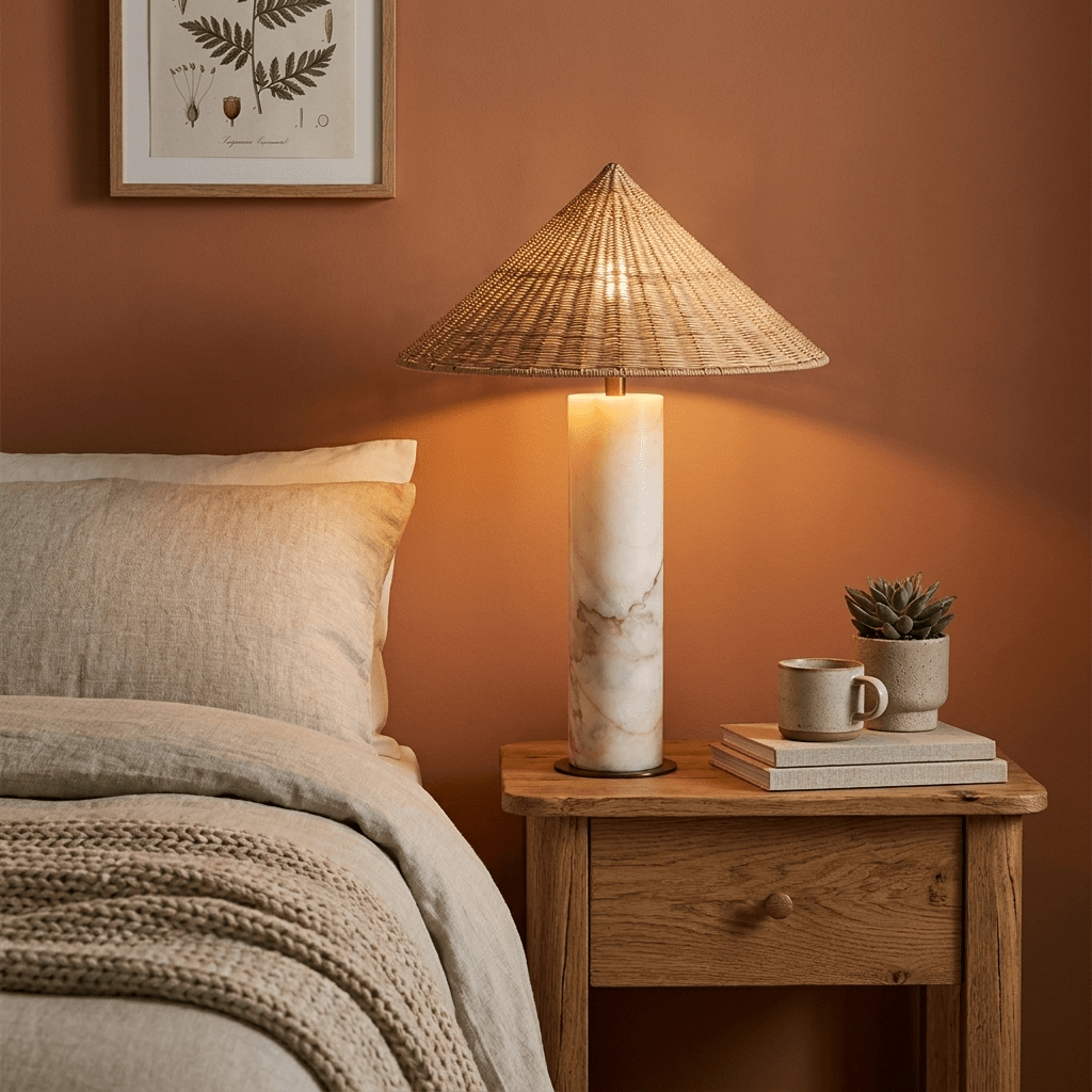 Neriella Marble Table Lamp