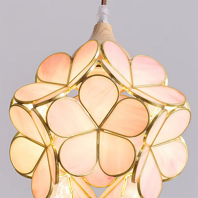 Velina Pink Petal Pendant Light - Neutral Decor