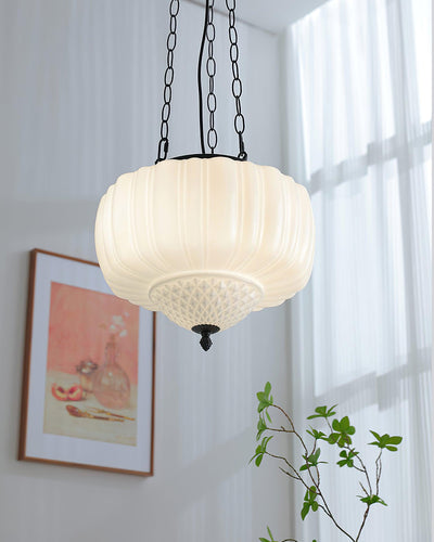 Yara Contemporary Glass Pendant Light