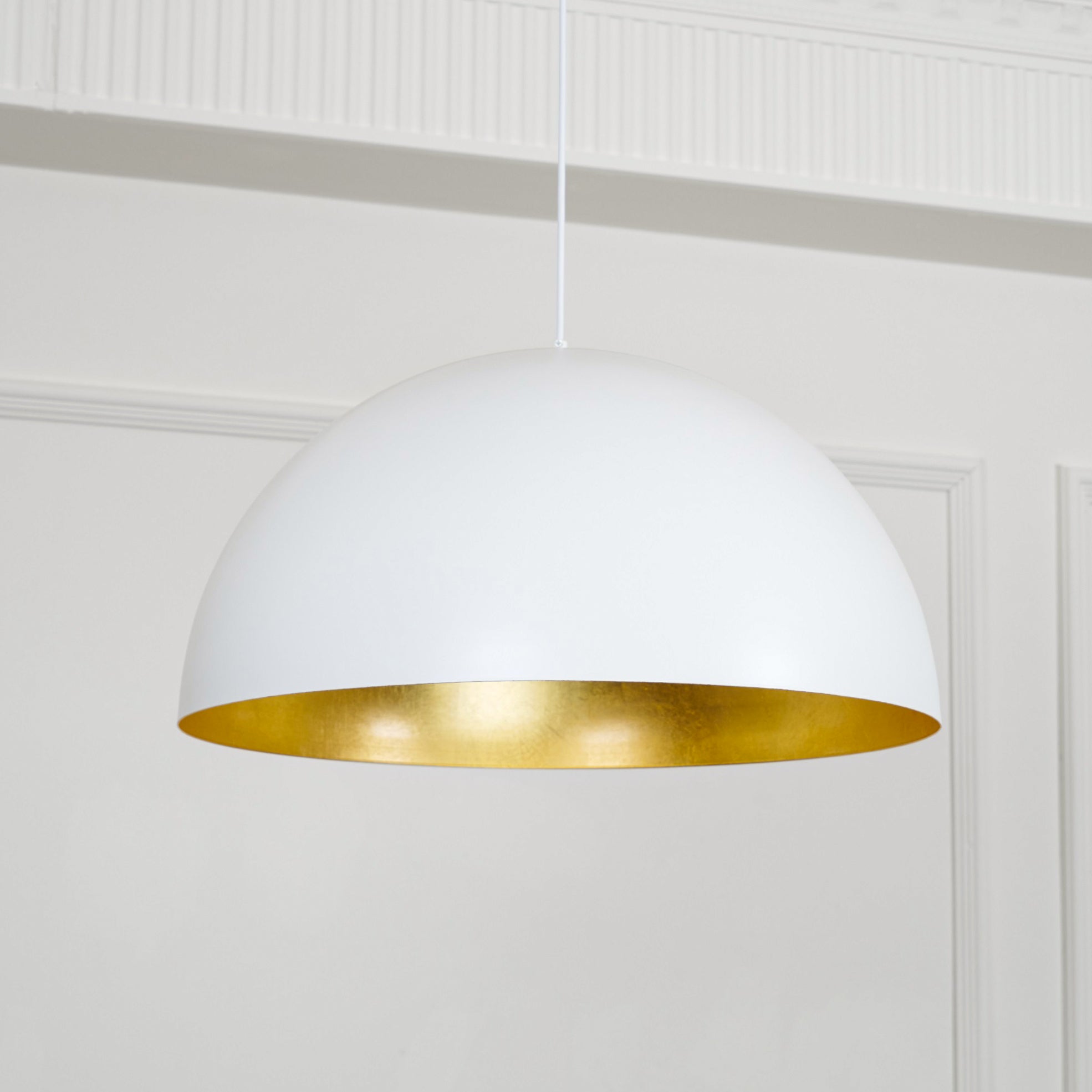 Renorira Pendant Lamp Dome Bowl for Dining Room