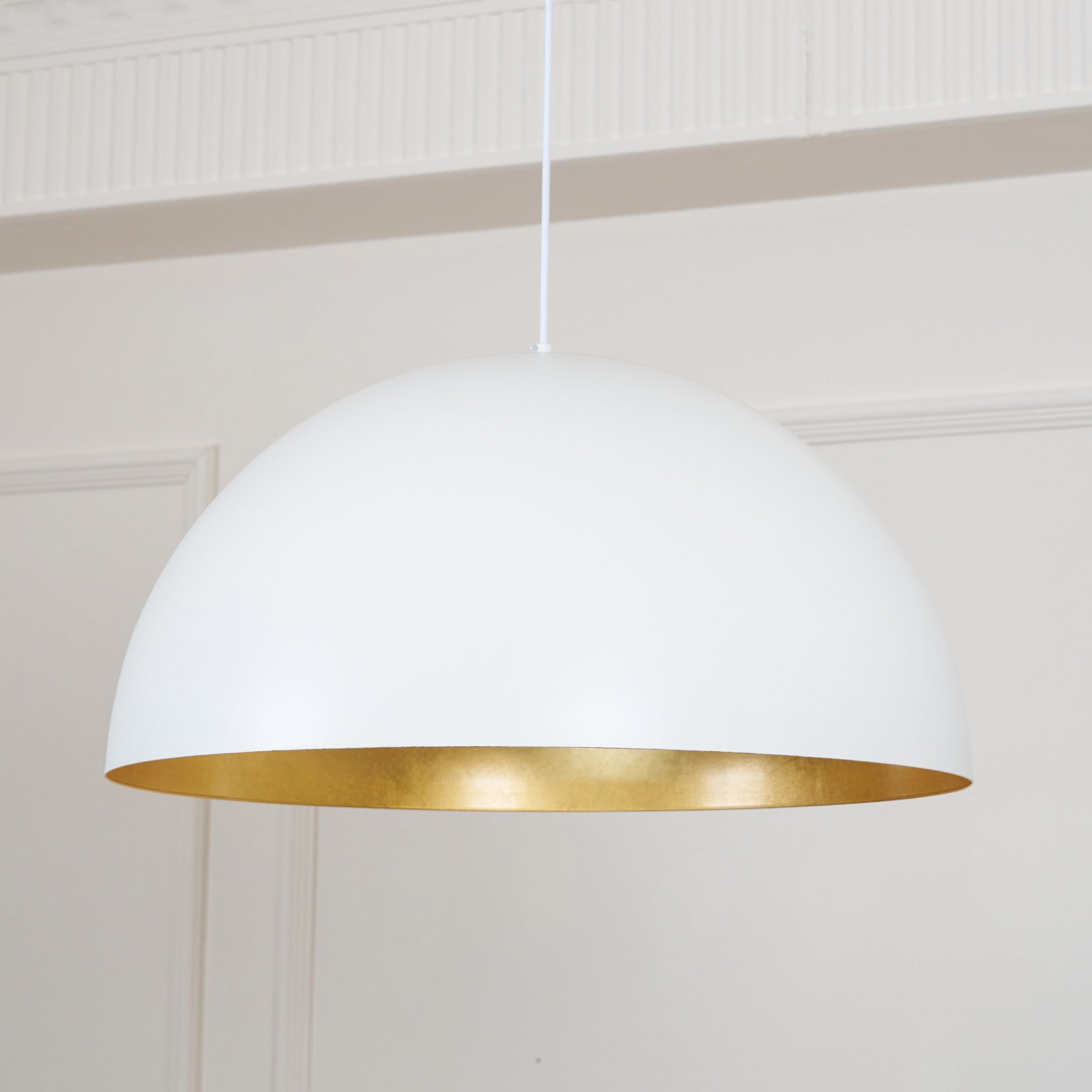 Renorira Pendant Lamp Dome Bowl for Dining Room