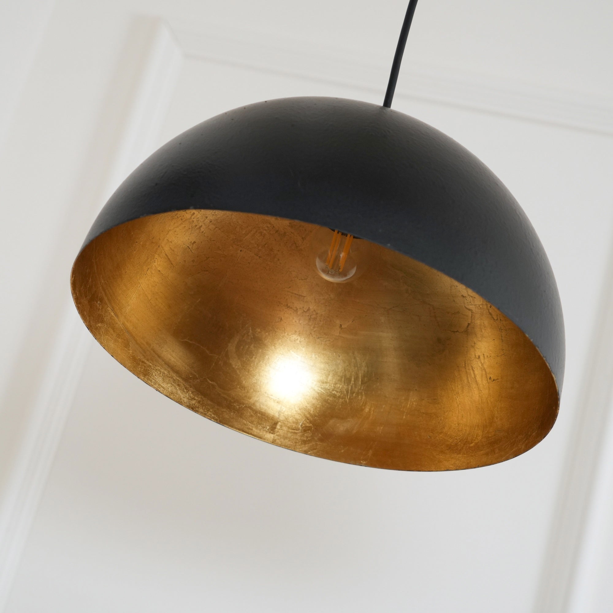 Renorira Pendant Lamp Dome Bowl for Dining Room