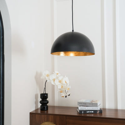 Renorira Pendant Lamp Dome Bowl for Dining Room