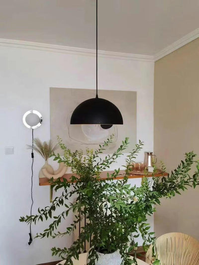 Renorira Pendant Lamp Dome Bowl for Dining Room