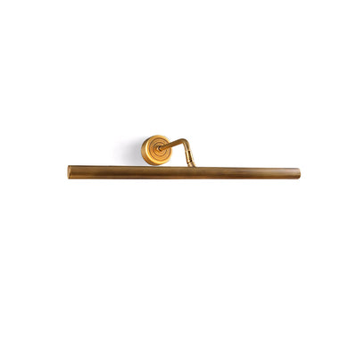 Kingswell Antique Brass Linear Wall Lamp