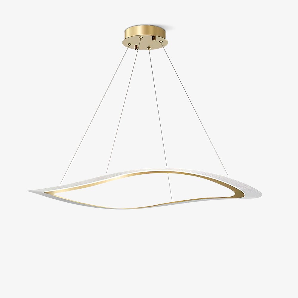 Soleleon Chandelier LED Acrylic Gold Modern
