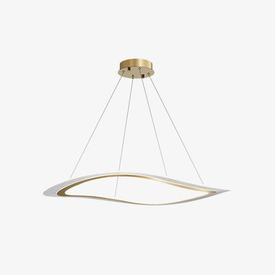 Soleleon Chandelier LED Acrylic Gold Modern
