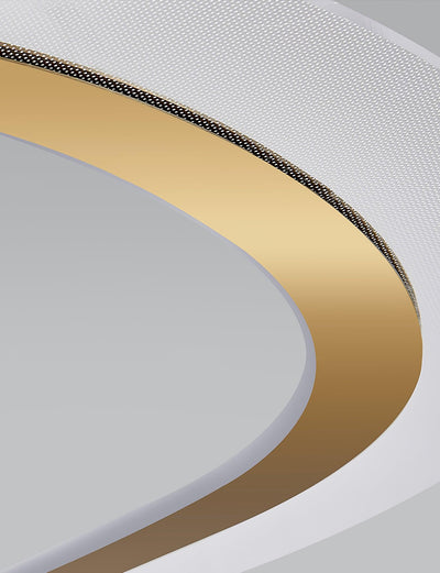 Soleleon Chandelier LED Acrylic Gold Modern