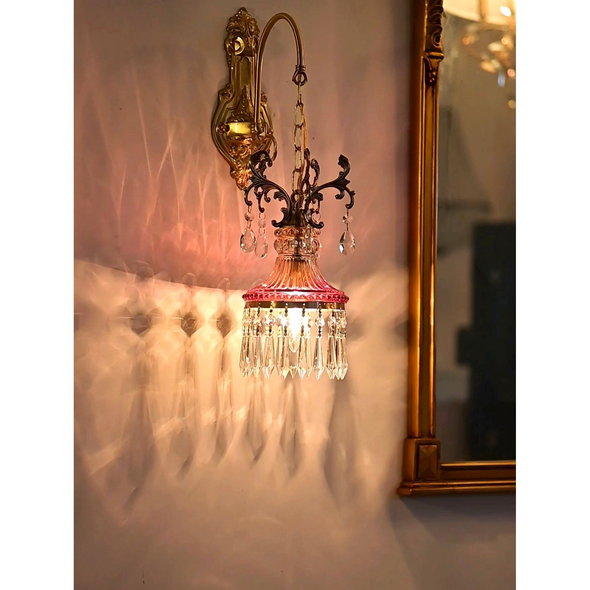 Marquise Crystal Wall Lamp