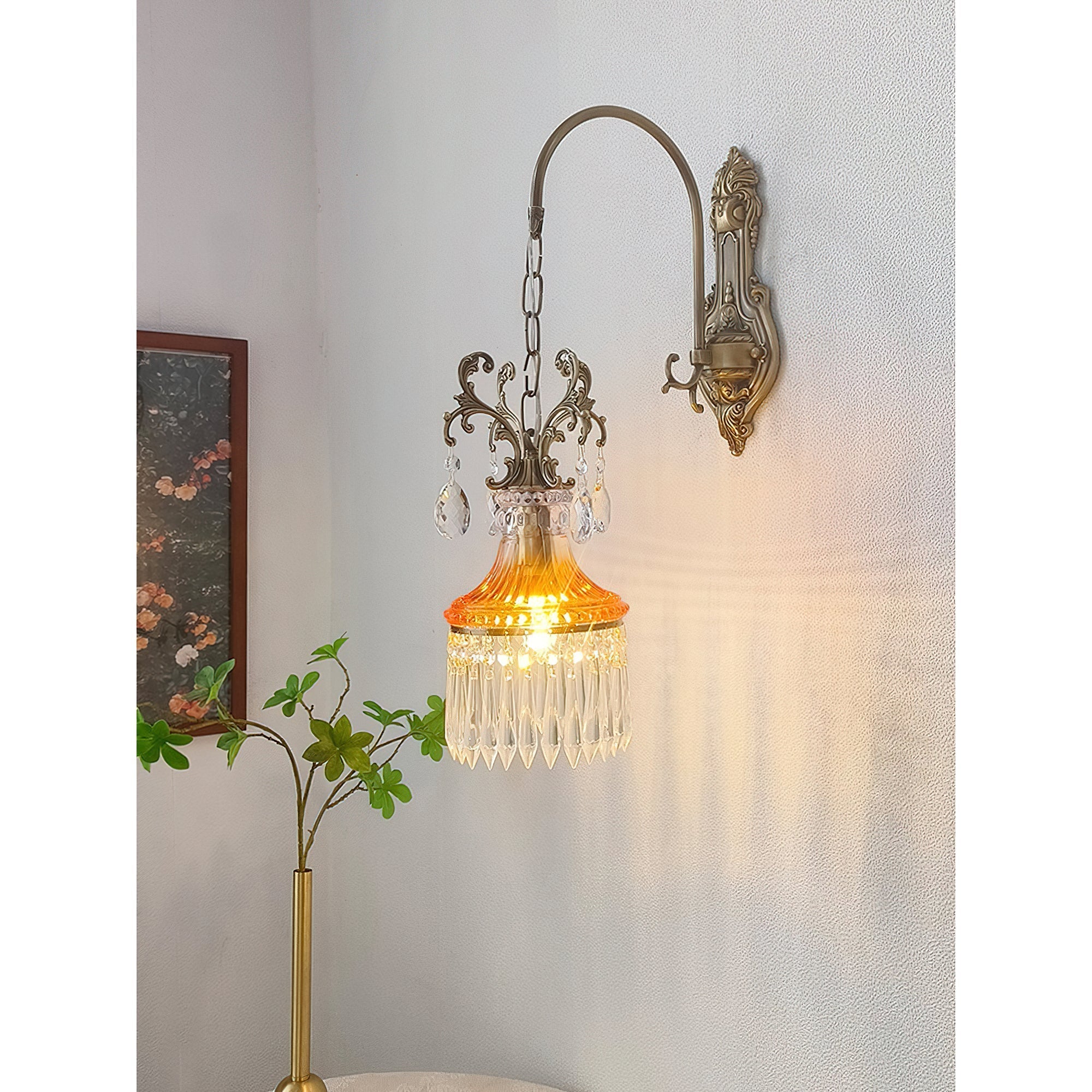Marquise Crystal Wall Lamp