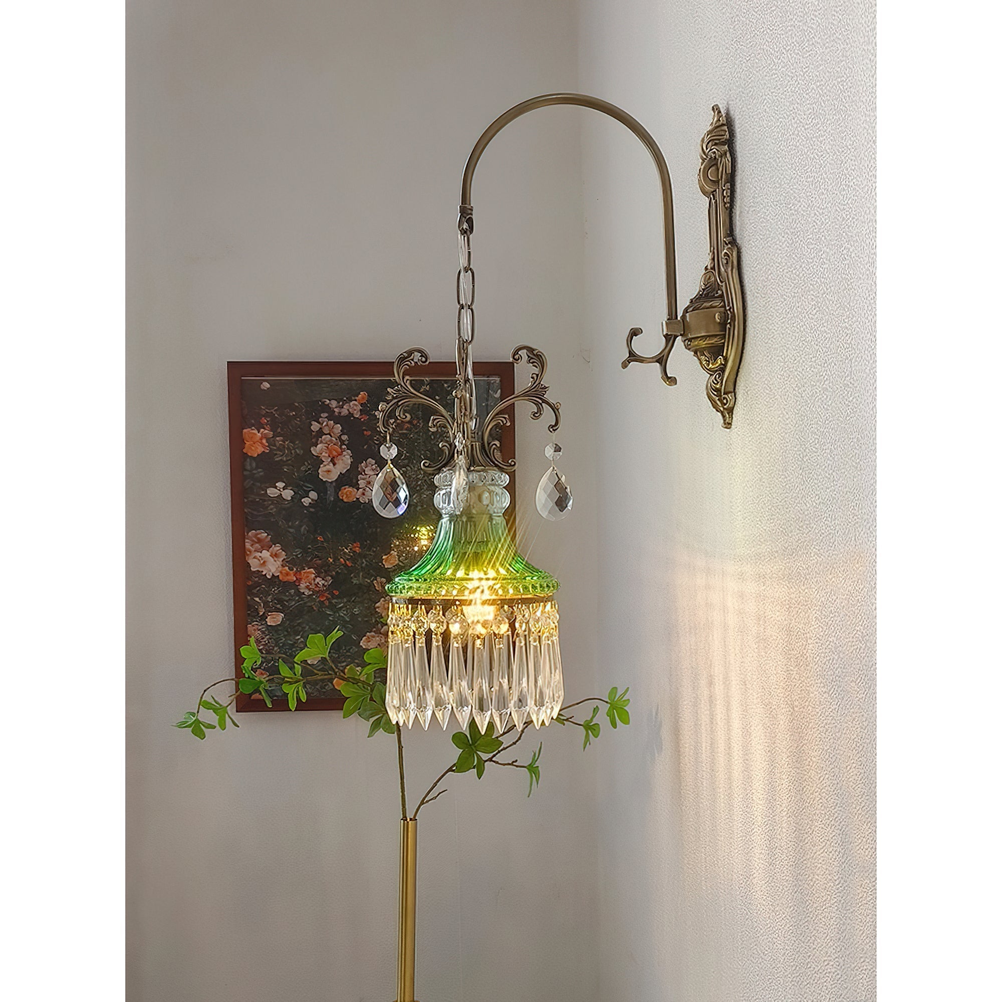 Marquise Crystal Wall Lamp