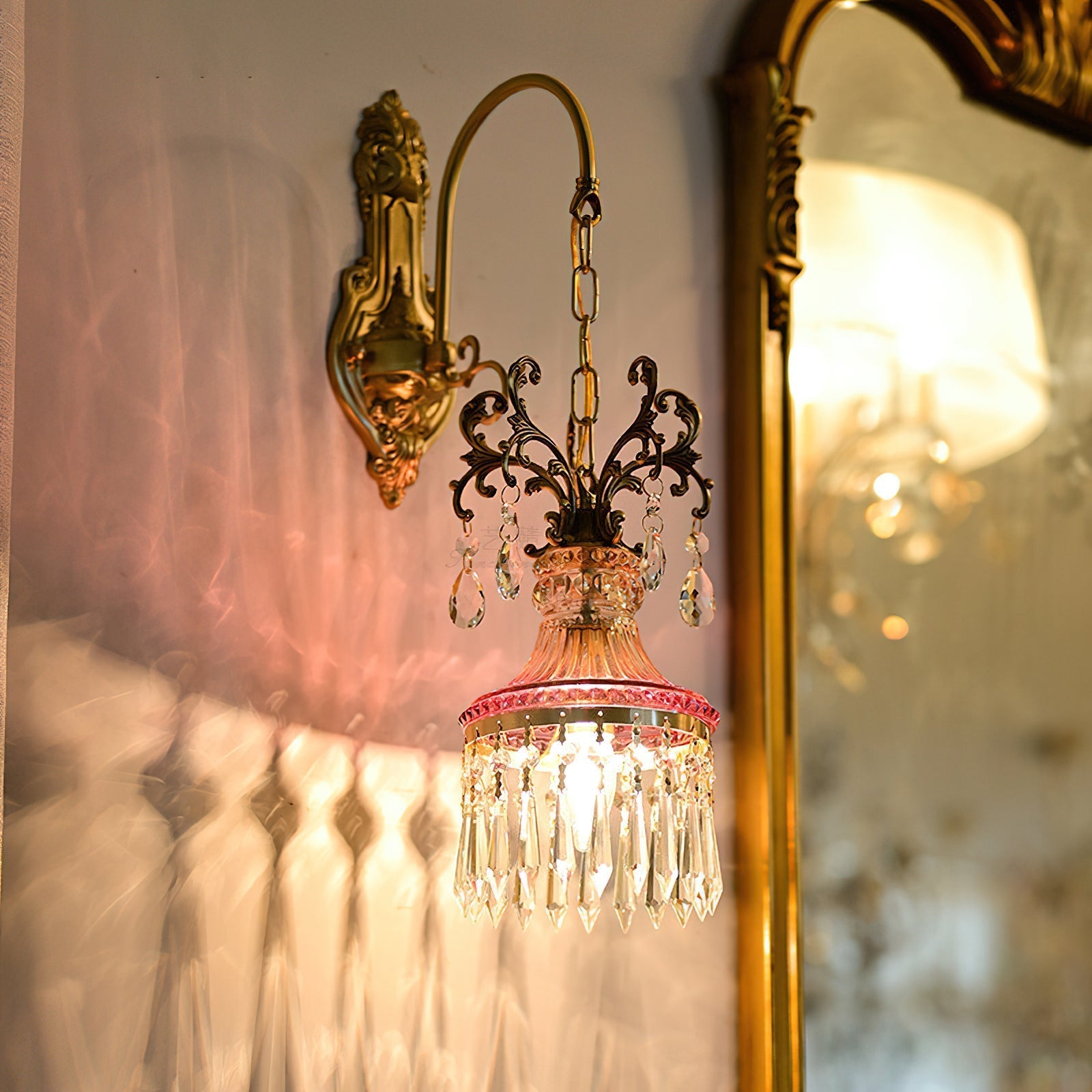 Marquise Crystal Wall Lamp