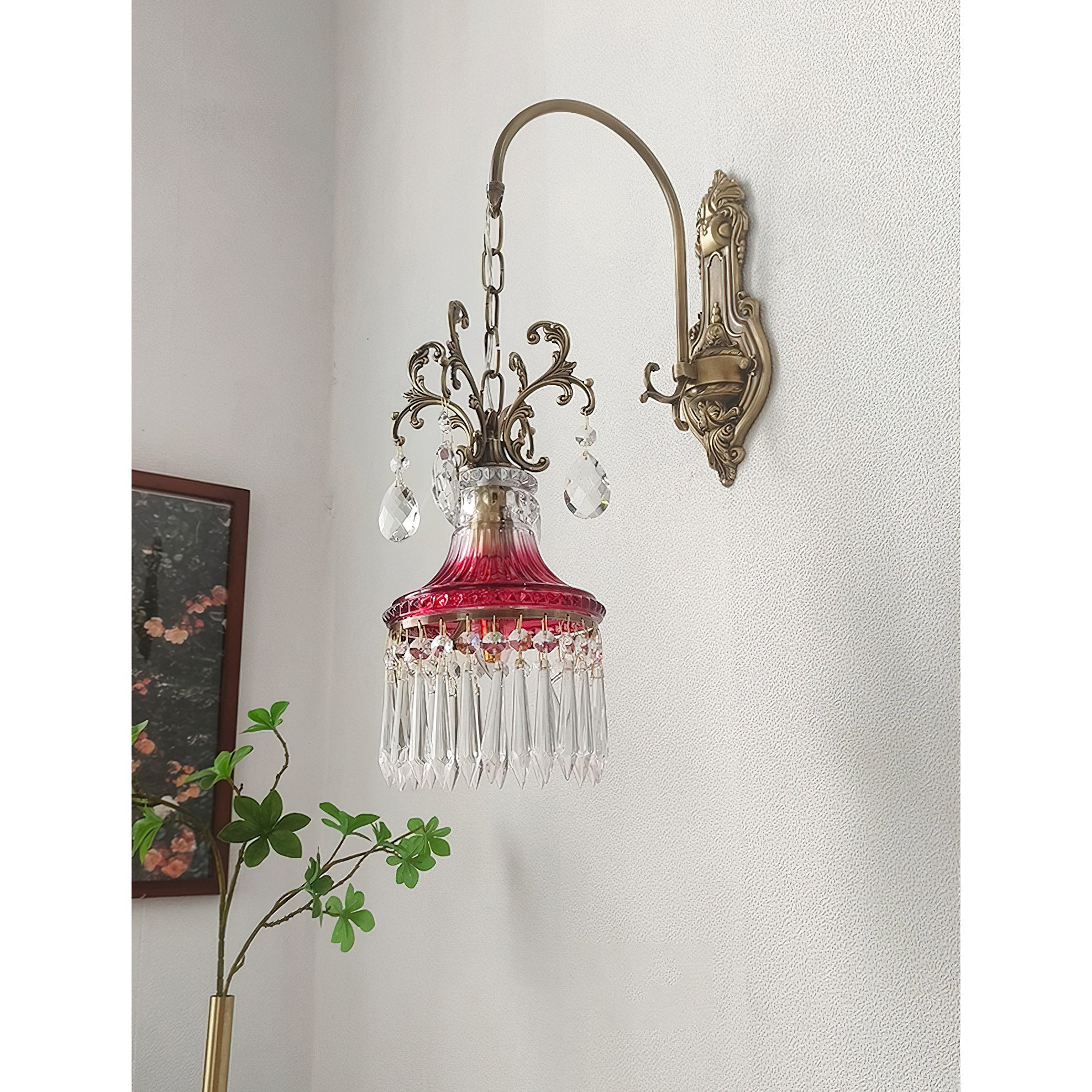 Marquise Crystal Wall Lamp