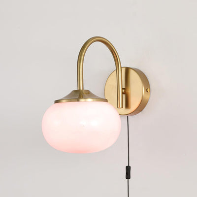 Kevely Premium Nordic Art Plug-in Glass Sconce Wall Lamp