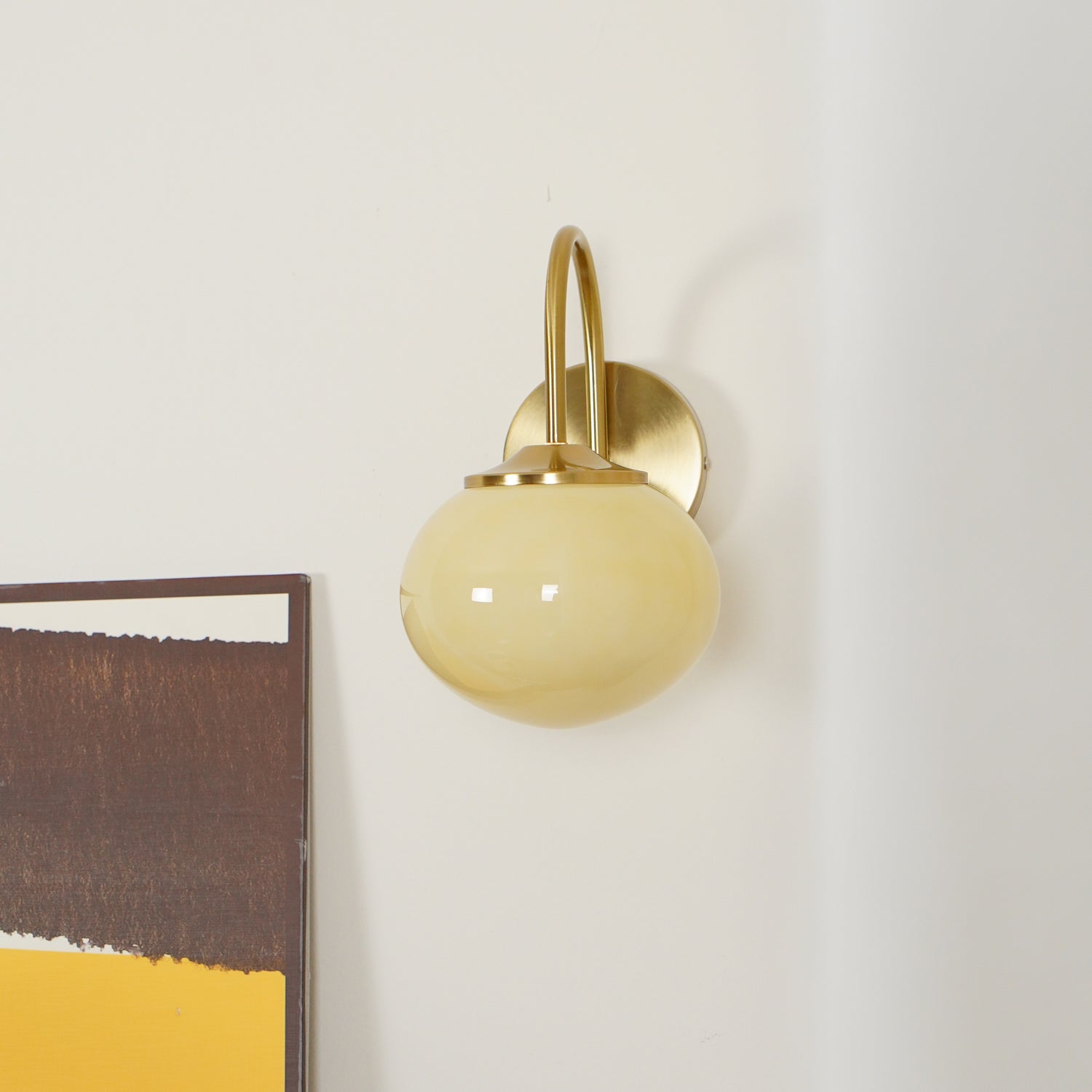 Ove Premium Nordic Art Glass Wall Lamp
