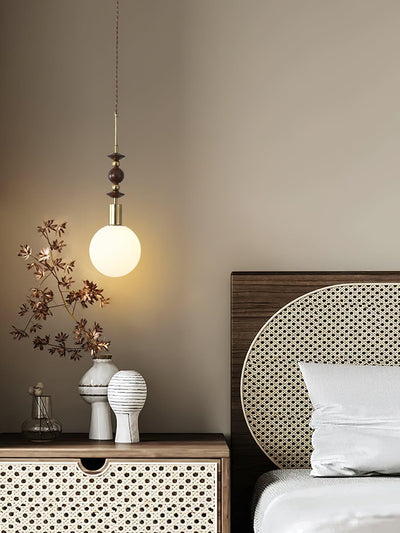 Aldanelle Wood Pendant Light