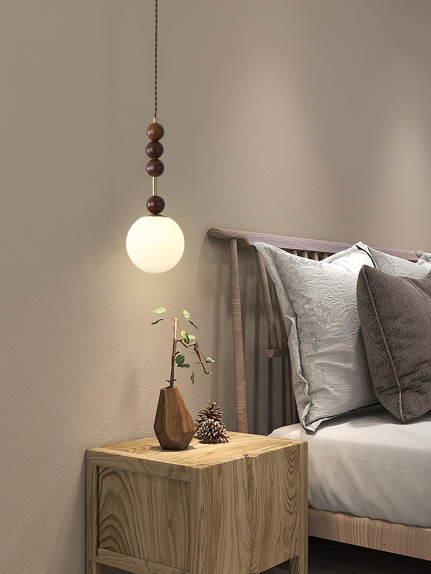 Aldanelle Wood Pendant Light