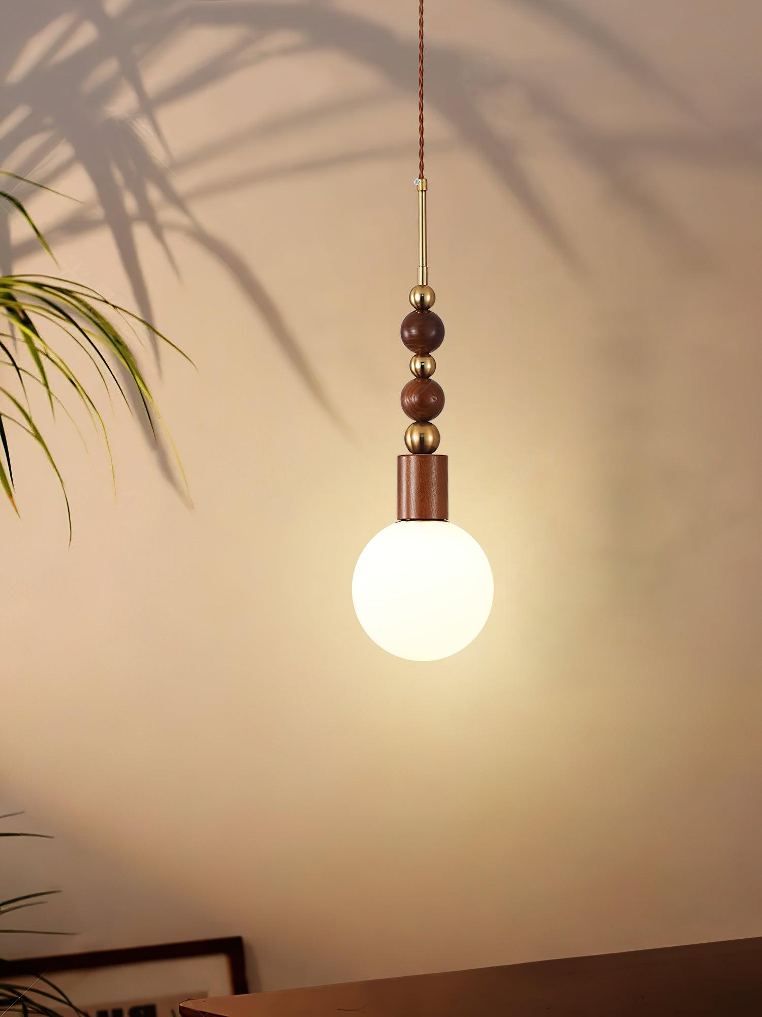 Aldanelle Wood Pendant Light