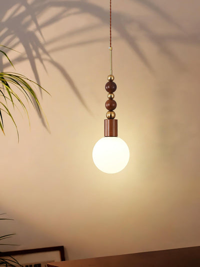 Aldanelle Wood Pendant Light