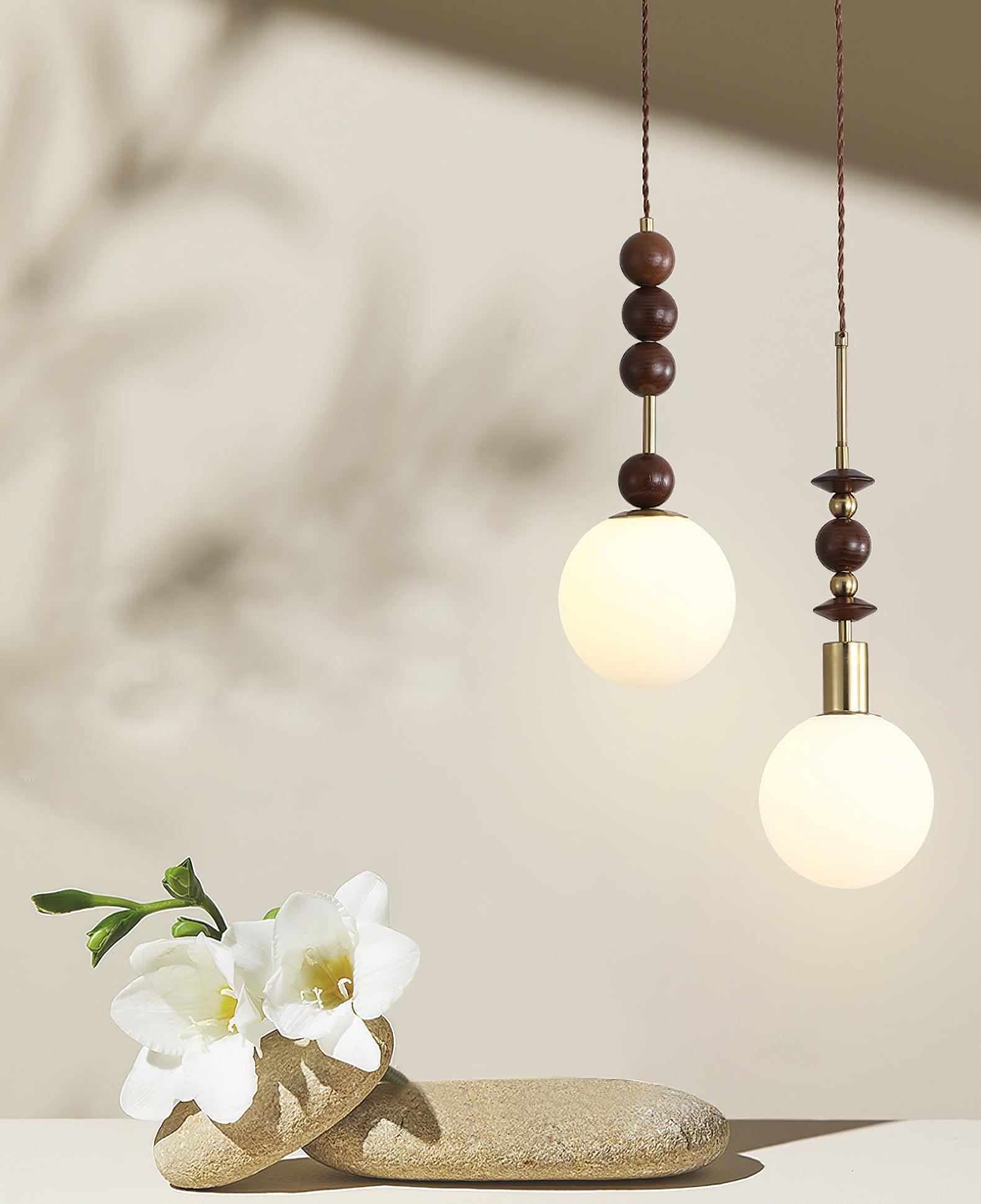 Aldanelle Wood Pendant Light