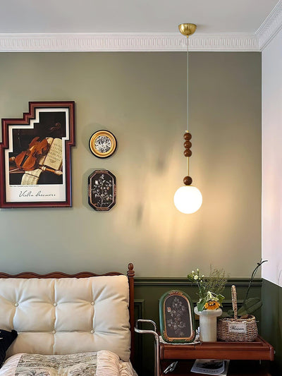 Aldanelle Wood Pendant Light