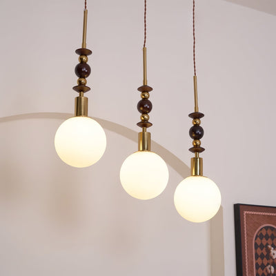 Aldanelle Wood Pendant Light
