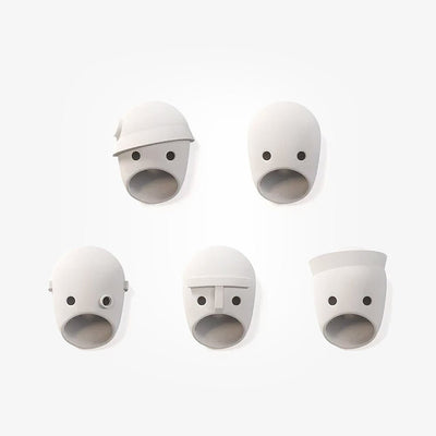 Mask Individual Creativity Resin Wall Light