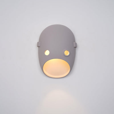 Mask Individual Creativity Resin Wall Light