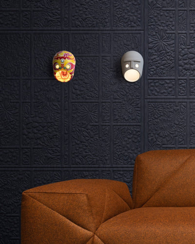 Mask Individual Creativity Resin Wall Light