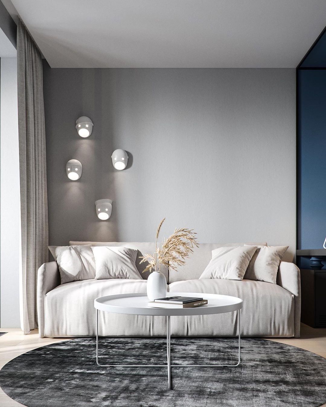 Mask Individual Creativity Resin Wall Light